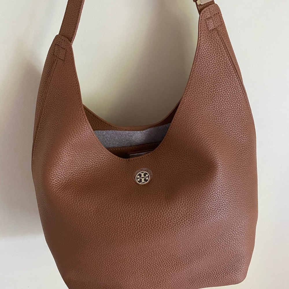 BRAND NEW Tory Burch Perry Leather Hobo Handbag